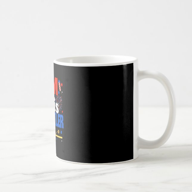 Mäns gnist USA par matchande par 4 juli Kaffemugg (Höger)