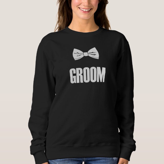 Mans Groom Bröllop Bachelor Party Män   Matchande  T Shirt (Framsida)