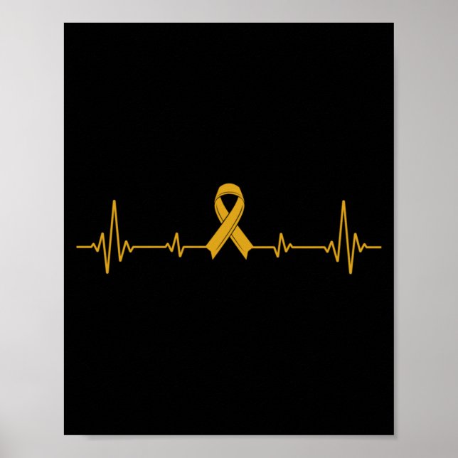Mäns gula bandet för förebyggande av självmord poster (Framsidan)