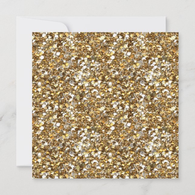 Mans guld åldrat till perfektion 50-årsfest inbjudningar (Baksida)