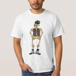 Man's Halloween Skeleton T-Shirt