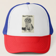 Mans Hat Best Friends Cocker Spain SARR