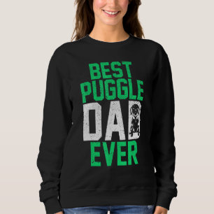 Mans Hund Puggle Pappa Husdjursägare Fars Dag Djur T Shirt