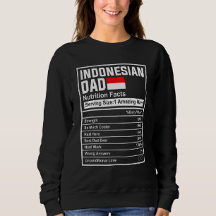 Mäns indonesiska pappa näringsfakta fars dag N T Shirt