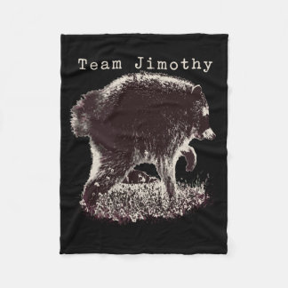 Mans Jimothy Raccoon Rolig Sopträd Team Fleecefilt