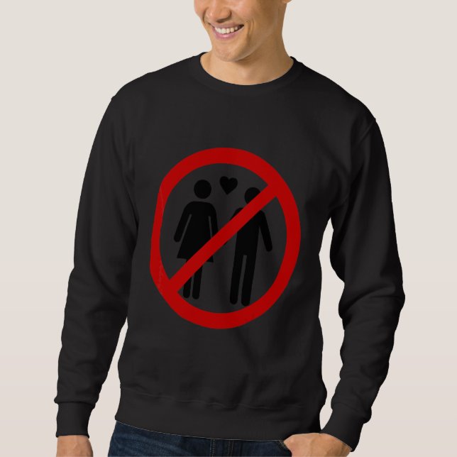 Mans King Von Sad Boi Anti Par Lång Ärmad Tröja (Framsida)