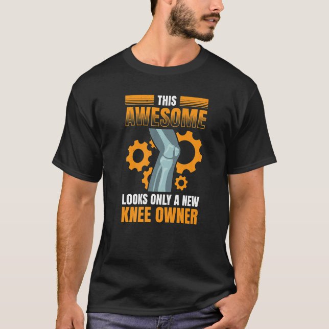 Mans Knäbyte Kirurgi Knäbyte Krig T Shirt (Framsida)