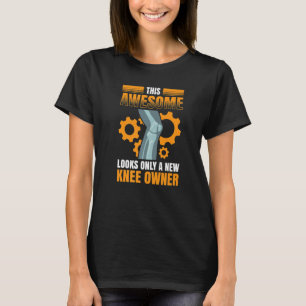 Mans Knäproteskirurgi Knäbyte Krig T Shirt