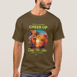 MANS LIVSRISA LYFT DIN DAG T-SHIRT