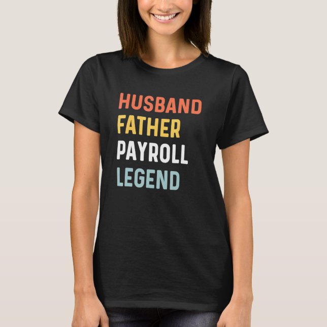 Mans lön anställds uppskattning make far  t shirt (Framsida)