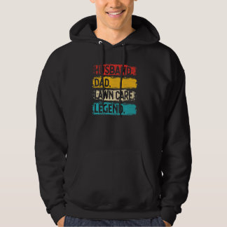 Mans Make Husbonde Pappa Grönyta Legend Gräsklippa Hoodie