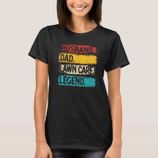 Mans Make Husbonde Pappa Grönyta Legend Gräsklippa T Shirt