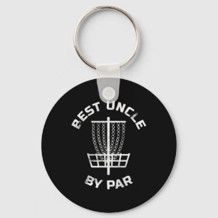 Mans Mäns Discgolfpresent Bästa Farbror Av Par Dis Nyckelring