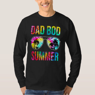 Mans Manskapskropp Sommar Solglasögon Tie Dye Se T Shirt