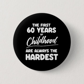 Mans Milestone 60-årsdag Citat Pappa Bror Knapp