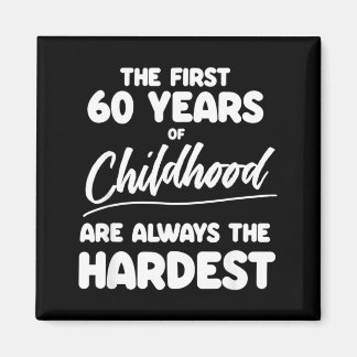 Mans Milestone 60-årsdag Citat Pappa Bror Magnet