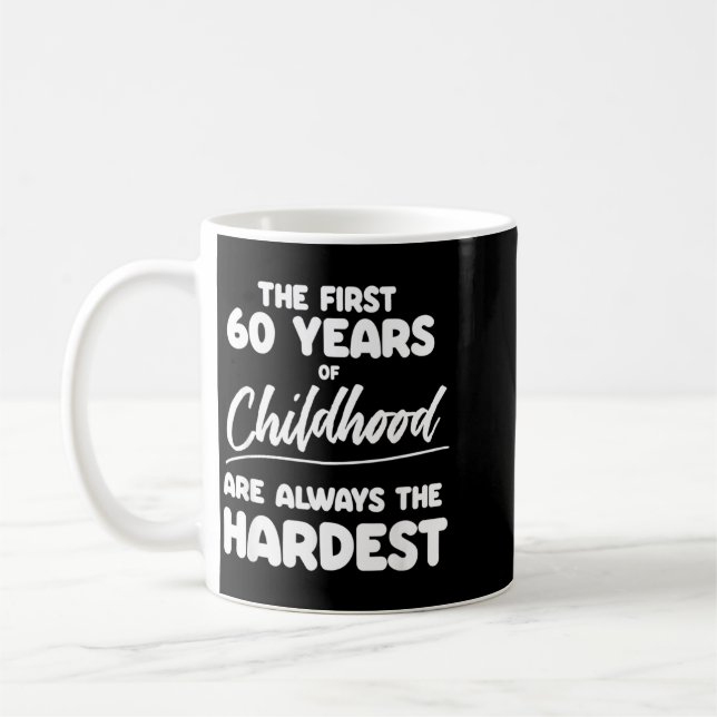 Mans Milstolpe 60-årsdag Citat Pappa Bror Kaffemugg (Vänster)