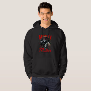 Mäns Money Maker Gorilla Hoodie - Alpha Urban