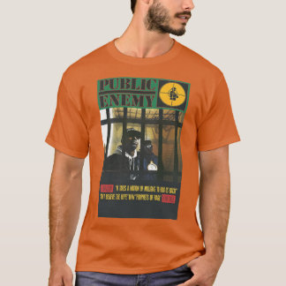 Mäns offentliga fängelse vintage t shirt