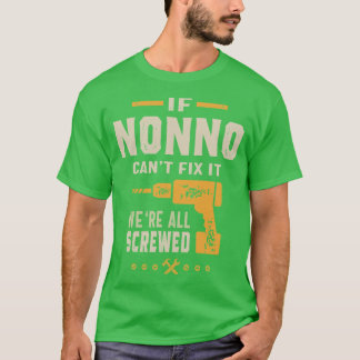 Mans om Nonno inte kan fixa det Present till farfa T Shirt