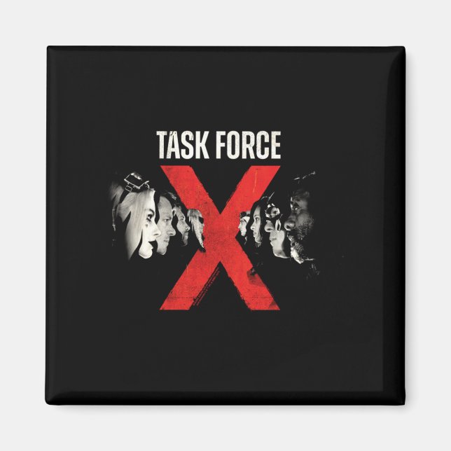 Mans onda team Task Force X-prestation Magnet (Framsidan)