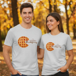 Mäns Retro Arkad Pumpapaj Thanksgiving T Shirt