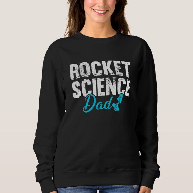 Mäns rymdteknik Aerospace Rocket Science Da T Shirt (Framsida)