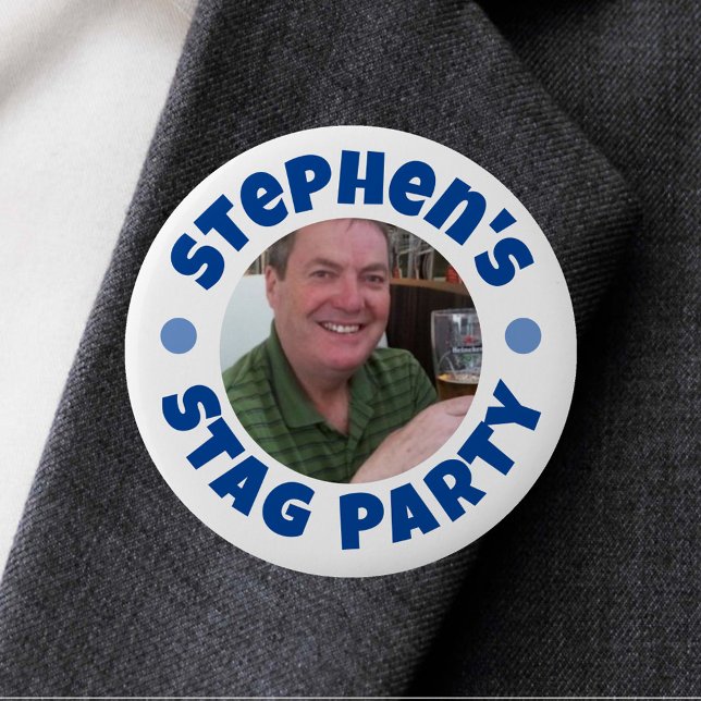 Mans Sängkammarparty Foto Knappmärke Knapp (Skapare uppladdad)