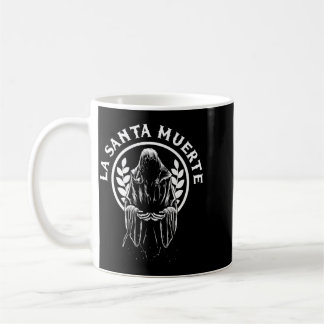 Mans Santa Muerte Mexiko Calavera Skelett Skalle Kaffemugg