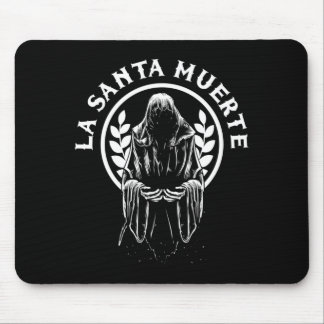 Mans Santa Muerte Mexiko Calavera Skelett Skalle Musmatta