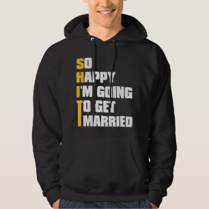 Mans Sarcastic Svärmorsfest Brudgum Vänner Resa Hoodie
