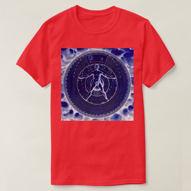 Mans Ställe i omvänd riktning T Shirt (Design framsida)