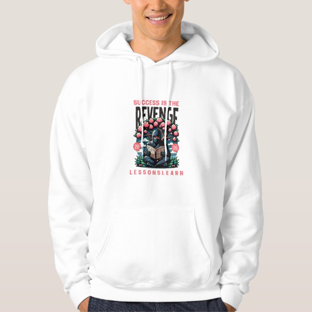 MANS SUKSES RÄKENSKAP LEKTIONER LÄRDA PULLTRÖJA ME HOODIE (Framsida)