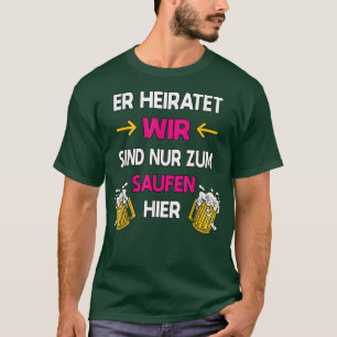 Mans Team Brudgumman Mans JGA Svägerska Fest T Shirt
