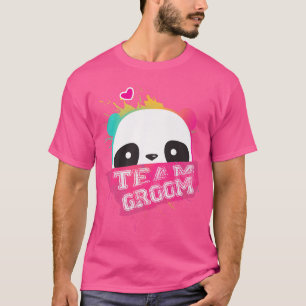 Mans TEAM GROOM  Män Brollop Sällskap Baksmällan F T Shirt