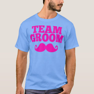 Mans TEAM GROOM - Manlig Svärmannafest Sällskapsfe T Shirt