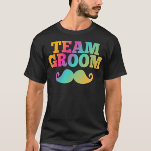 Mans TEAM GROOM - Mans Sängkammare Pojkarnas Sista T Shirt