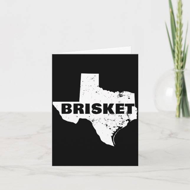 Mäns texas brisket kartprestanda  kort (Framsida)
