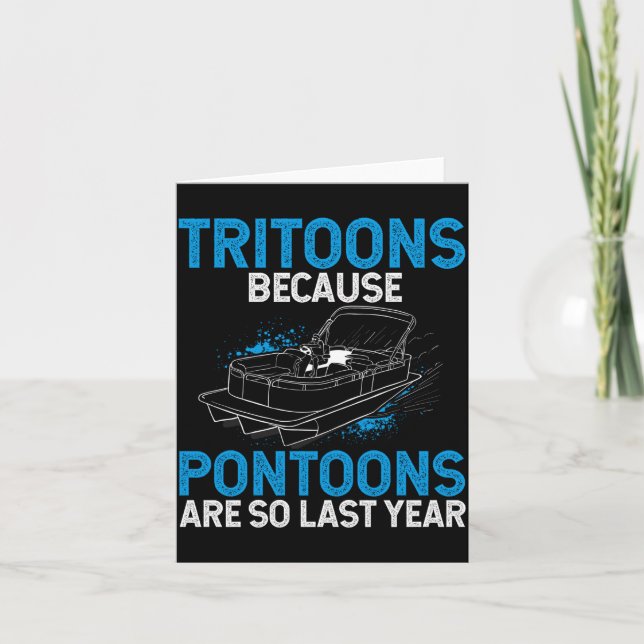 Mäns tritoonbåt - tritoon - tritoon kapten kort (Framsida)