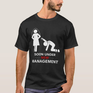 Mans underkläder för ny ledning Brudgum sällskapsf T Shirt