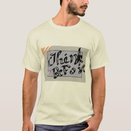 Mäns unika attraktiva T-Shirt