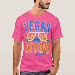 Mans Vegas Groom Squad Svärmannen T Shirt