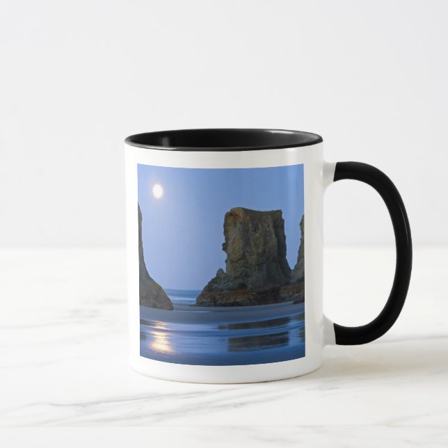 Månsätt, Bandon Beach, Oregon. Mugg (Höger)