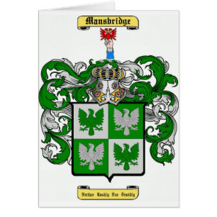 Mansbridge Hälsningskort