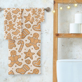 Manschetter i pepparkaka neutral jul beige