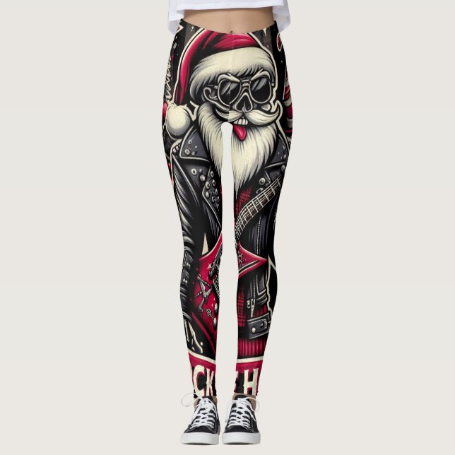 Manschettstrumpor Leggings (Framsida)