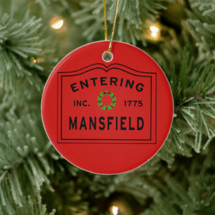 Mansfield MORSA-jul Julgransprydnad Keramik