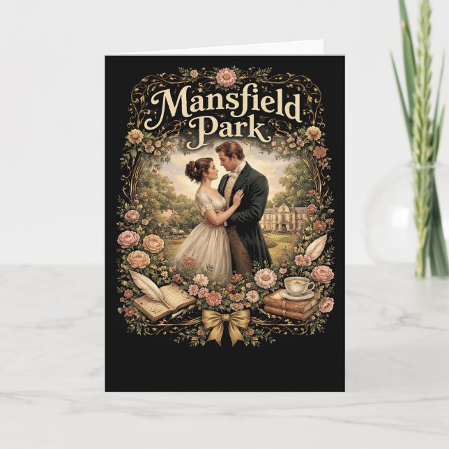 Mansfield Park Helgkort (Framsida)