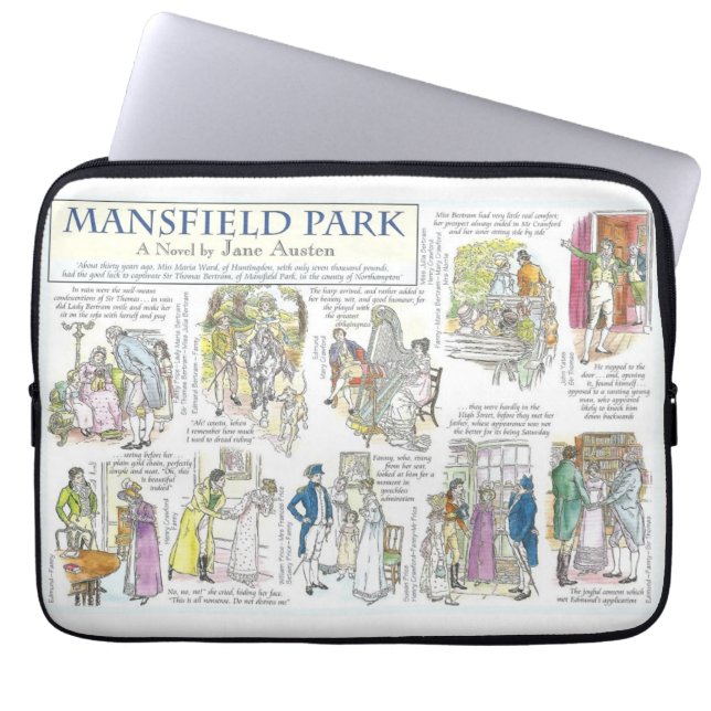 Mansfield Park Laptop Fodral (Framsidan)