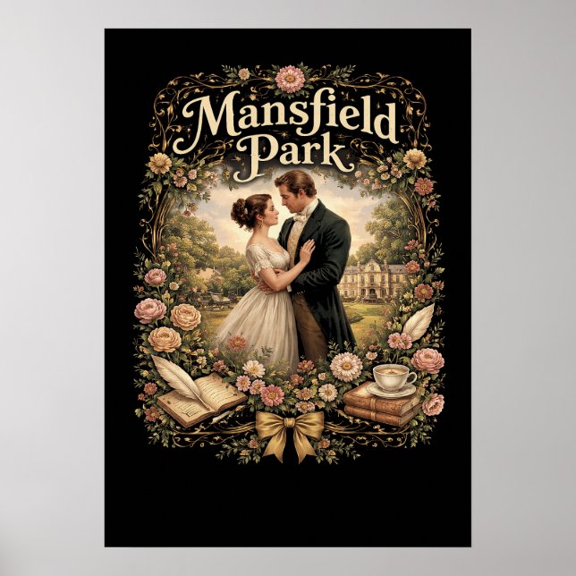 Mansfield Park Poster (Framsidan)